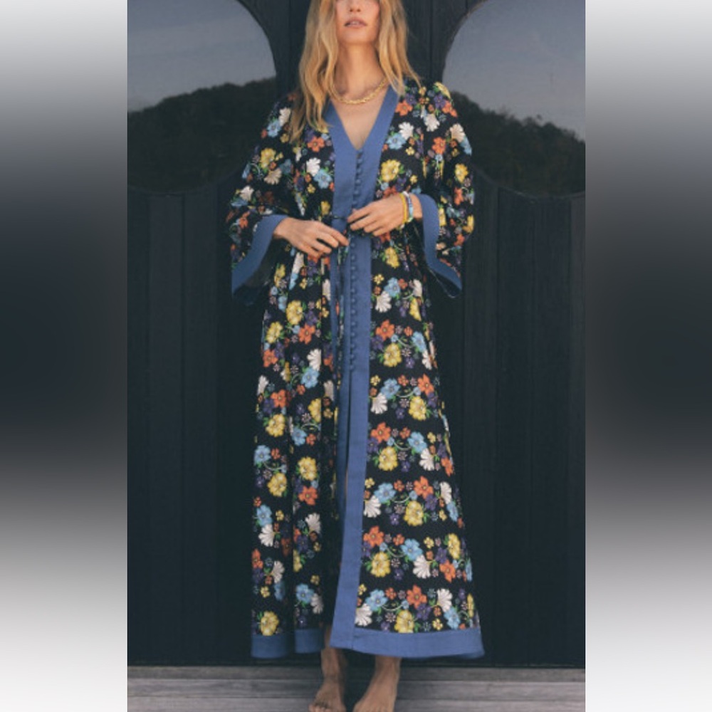 NWT Bohemian Traders Fleur kaftan dress